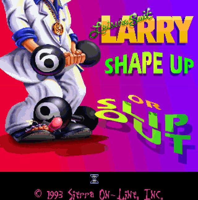 Leisure Suit Larry 6 Title